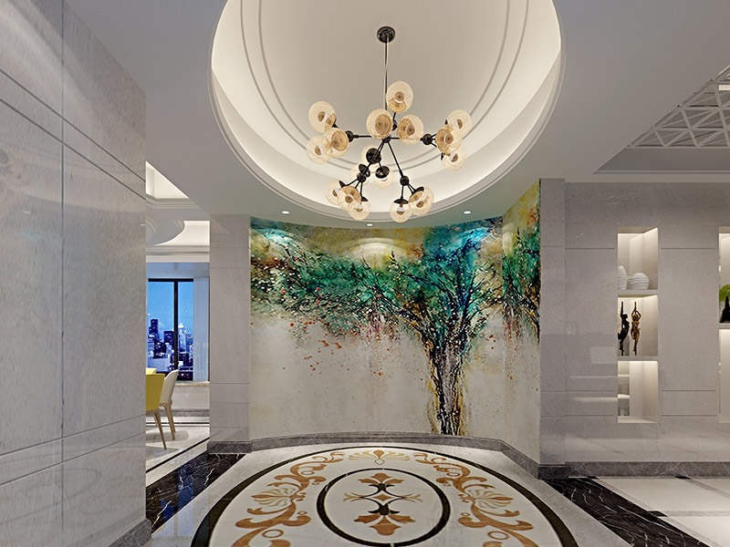 潮州市彩宏花園現代簡約風格三居室裝修案例