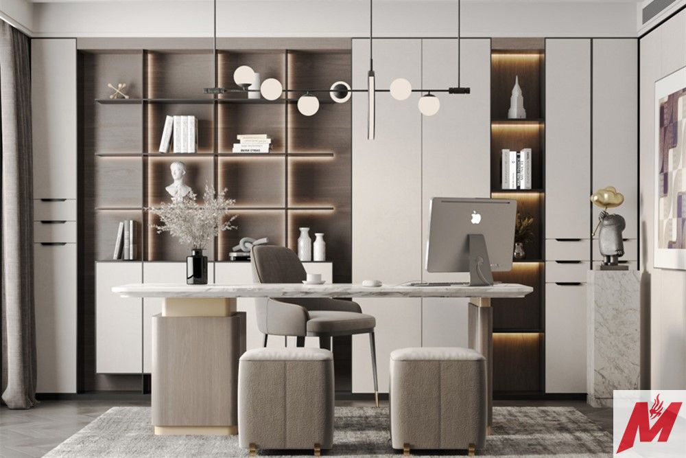 江門市百樂園輕奢風格四居室裝修案例