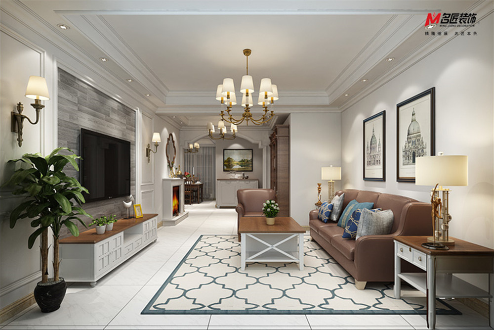 合肥市龍湖&middot;車橋新界現代簡約風格三居室裝修案例