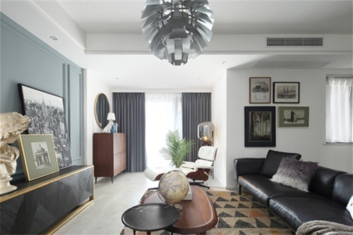 德陽市凱麗景湖現(xiàn)代簡約風格三居室裝修案例