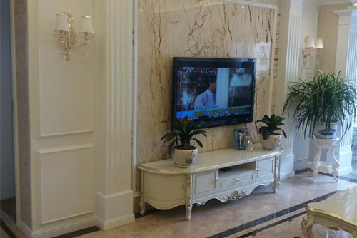 德陽市華西苑美式風格三居室裝修案例