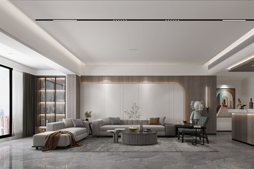 潮州市安盛新園南區現代簡約風格四居室裝修案例