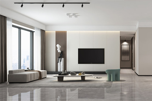海口市鳳凰白龍新城現(xiàn)代簡(jiǎn)約風(fēng)格三居室裝修案例