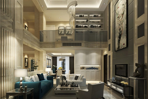 海口201-300平米現(xiàn)代簡約風格國際名城室內(nèi)設計效果圖