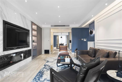 常州市龍洲伊都現(xiàn)代簡約風格三居室裝修案例