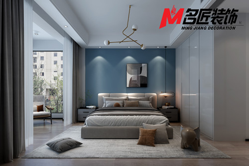 臺州市北門街機關邊現代簡約風格三居室裝修案例