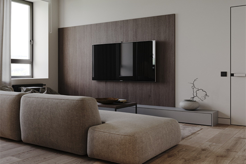 江門市翠鳴苑現(xiàn)代簡(jiǎn)約風(fēng)格三居室裝修案例