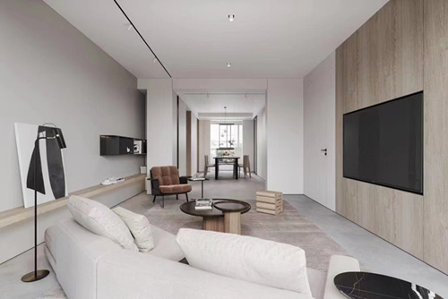 江門市越秀星匯名庭現代簡約風格四居室裝修案例