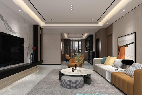 江門市帕佳圖尚品新中式風格復式裝修案例