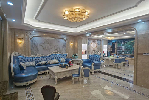 河源市昌盛花園歐式風格別墅裝修案例