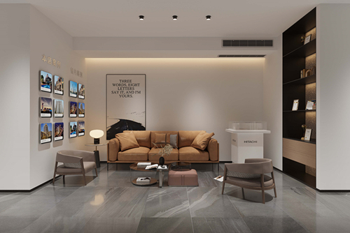 廣州市華景新城現代風格辦公空間裝修案例