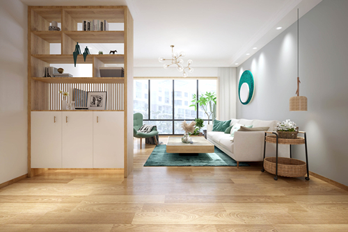 廣州市保利花城日式風格三居室裝修案例