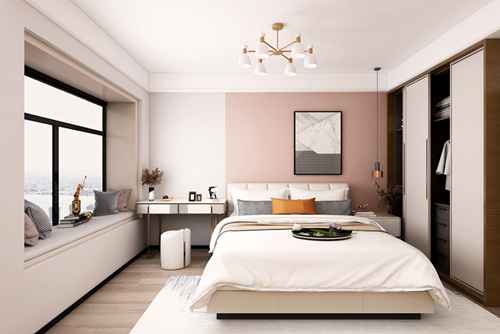 海口市四季華庭綠世界現代風格四居室裝修案例