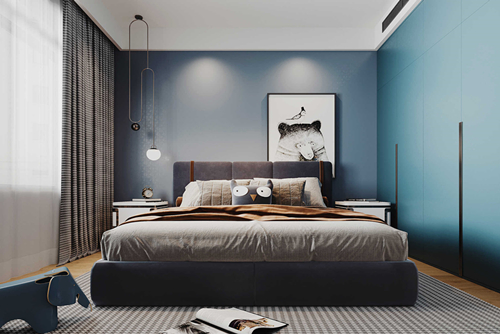 江門市翠鳴苑歐式風(fēng)格三居室裝修案例