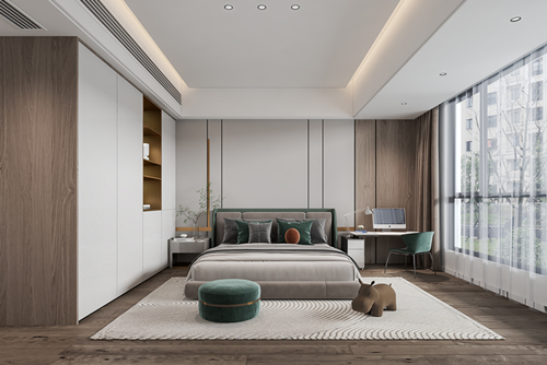 汕頭市海悅城市廣場現代風格四居室裝修案例