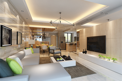 中山市雅居樂劍橋郡現(xiàn)代簡約風格三居室裝修案例