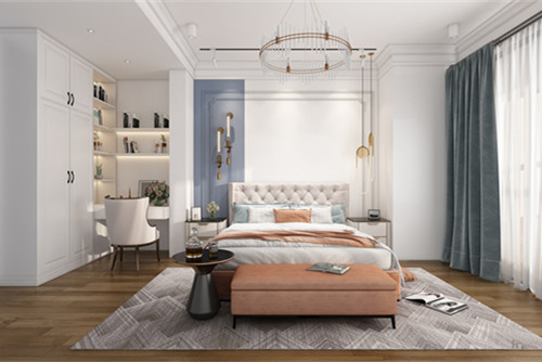 中山市健康花城二期現代簡約風格別墅裝修案例