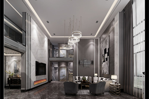 潮州市柏嘉名庭現(xiàn)代簡約風(fēng)格別墅裝修案例