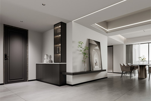 潮州市紅光坑尾池公路局宿舍現代簡約風格四居室裝修案例