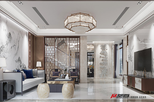 江門市半山別墅公寓現(xiàn)代簡約風(fēng)格別墅裝修案例