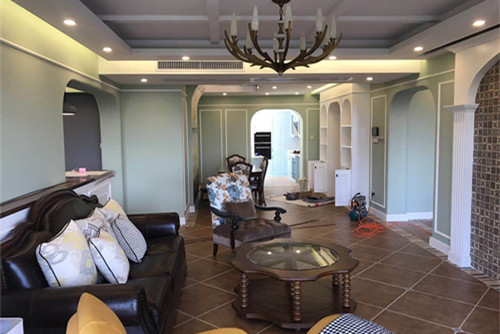 莆田市碧桂園&middot;浪琴灣美式風格四居室裝修案例