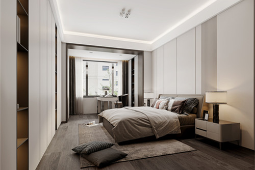 海口市海鑫城現代簡約風格三居室裝修案例