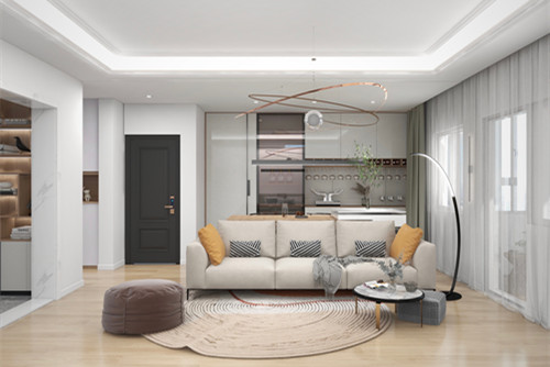 廣州市怡港花園北歐風格二居室裝修案例