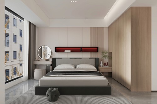 汕頭市臻和園現(xiàn)代簡(jiǎn)約風(fēng)格三居室裝修案例