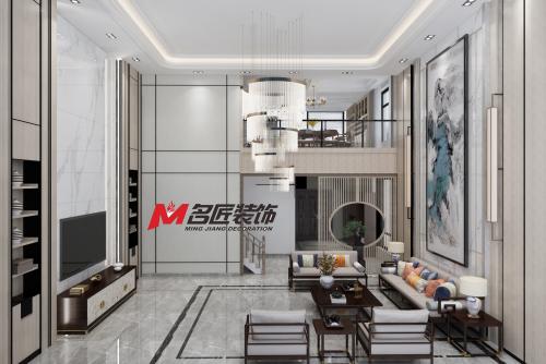 陽江市建華翡翠城現代風格四居室裝修案例