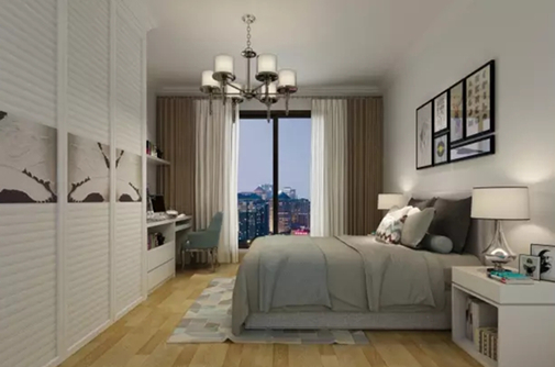 貴港市東湖豐景現代簡約風格三居室裝修案例