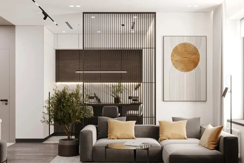 貴港市東湖豐景現代簡約風格三居室裝修案例