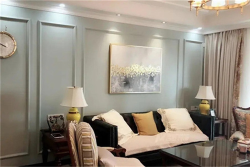 合肥市徽創(chuàng)金悅&middot;江南郡美式風(fēng)格三居室裝修案例