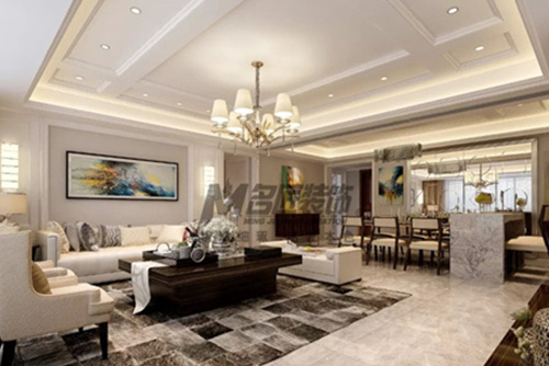 合肥市通和&middot;星辰同輝現代風格四居室裝修案例