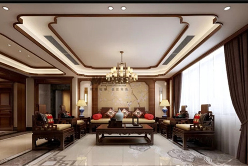 合肥市斌鋒悅境新中式風格辦公空間裝修案例