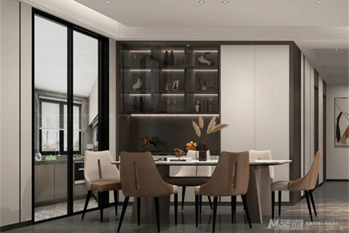 汕頭市和通府現代簡約風格四居室裝修案例