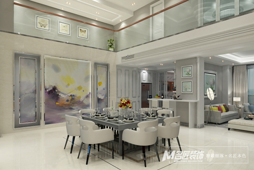 珠海市碧桂園&middot;華發(fā)海灣壹號現(xiàn)代簡約風(fēng)格復(fù)式裝修案例